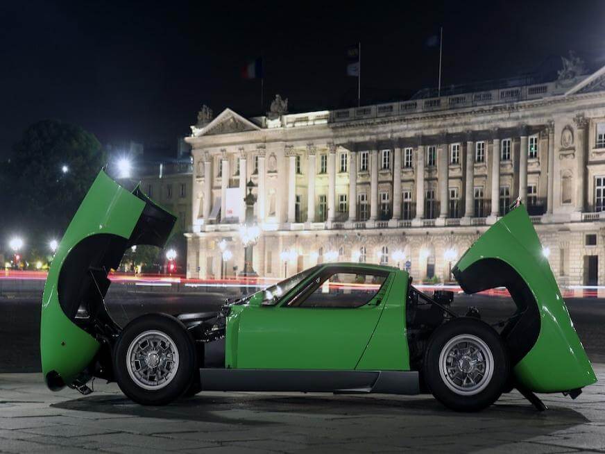 Shooting Lamborghini Miura